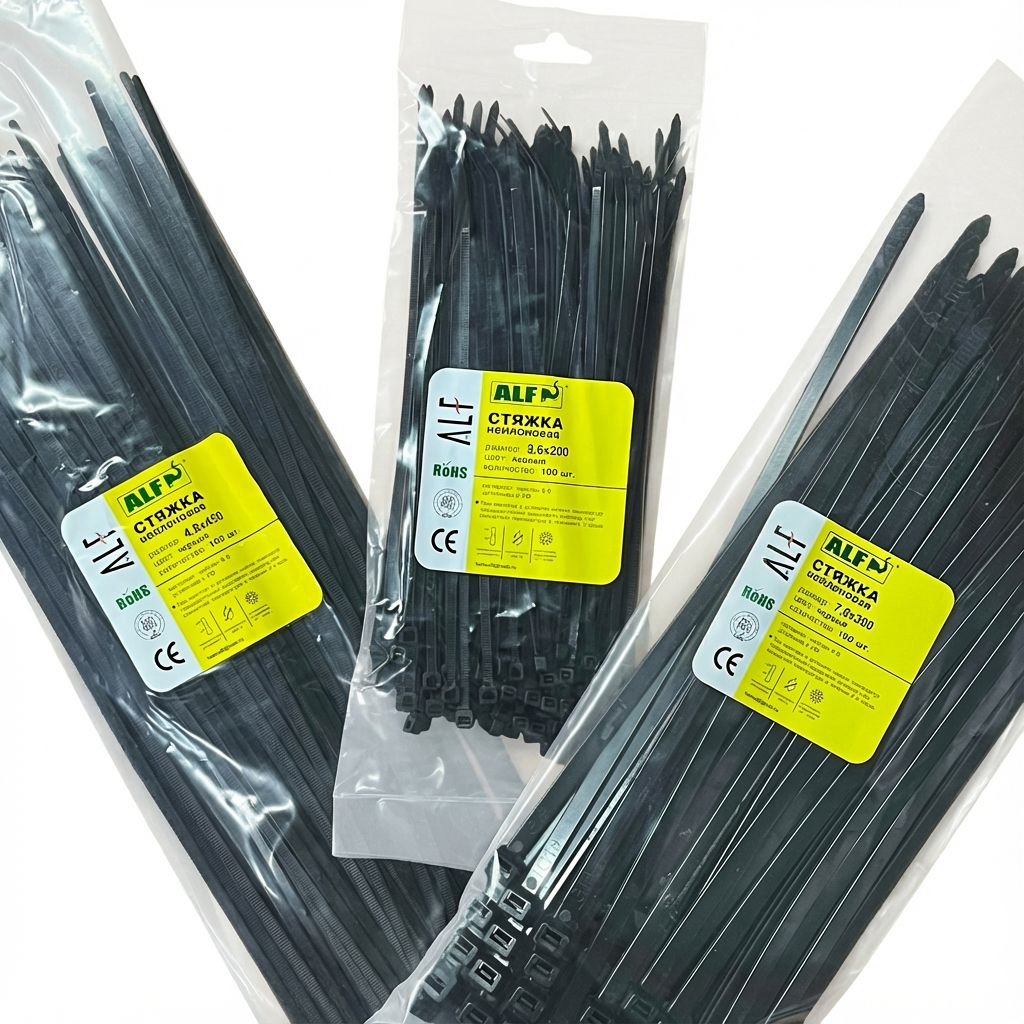 Хомуты, обжимы, стяжки