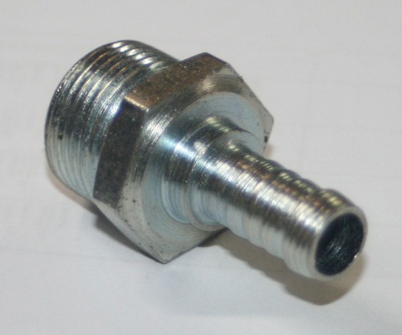 Переходник-ёрш (М22 х Ёрш Ф10 под шланг)