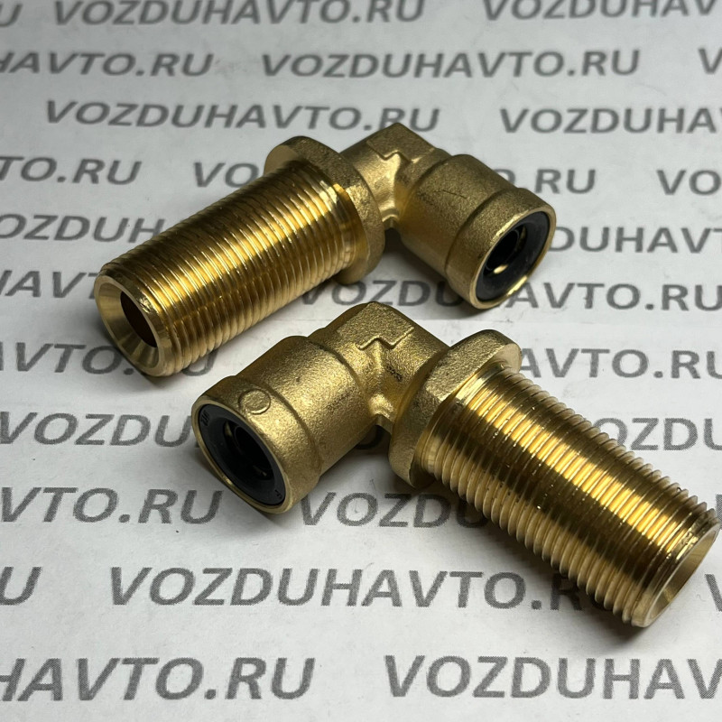 Фитинг угловой 12-М20 Camozzi 9500 (фланцевый)