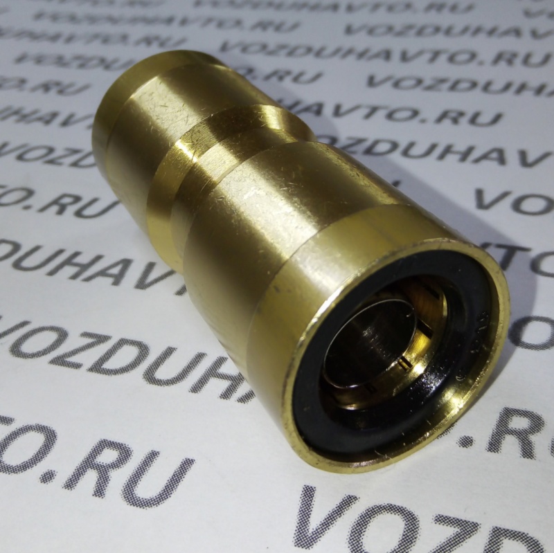 Фитинг прямой 16-16 (соеденитель) Camozzi 9580 16-С