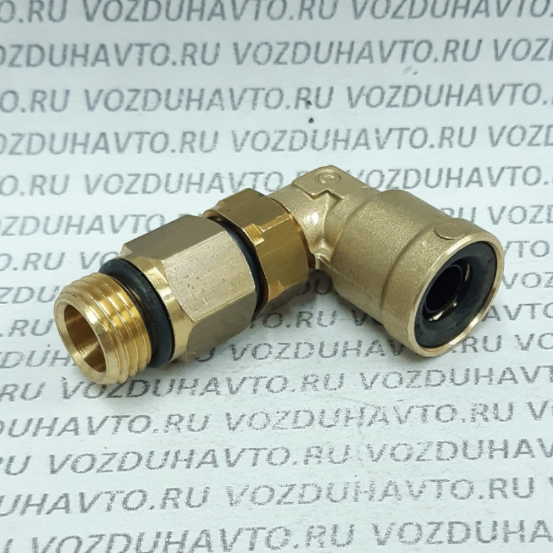 Фитинг угловой 12-М14 Camozzi 9502/D6502