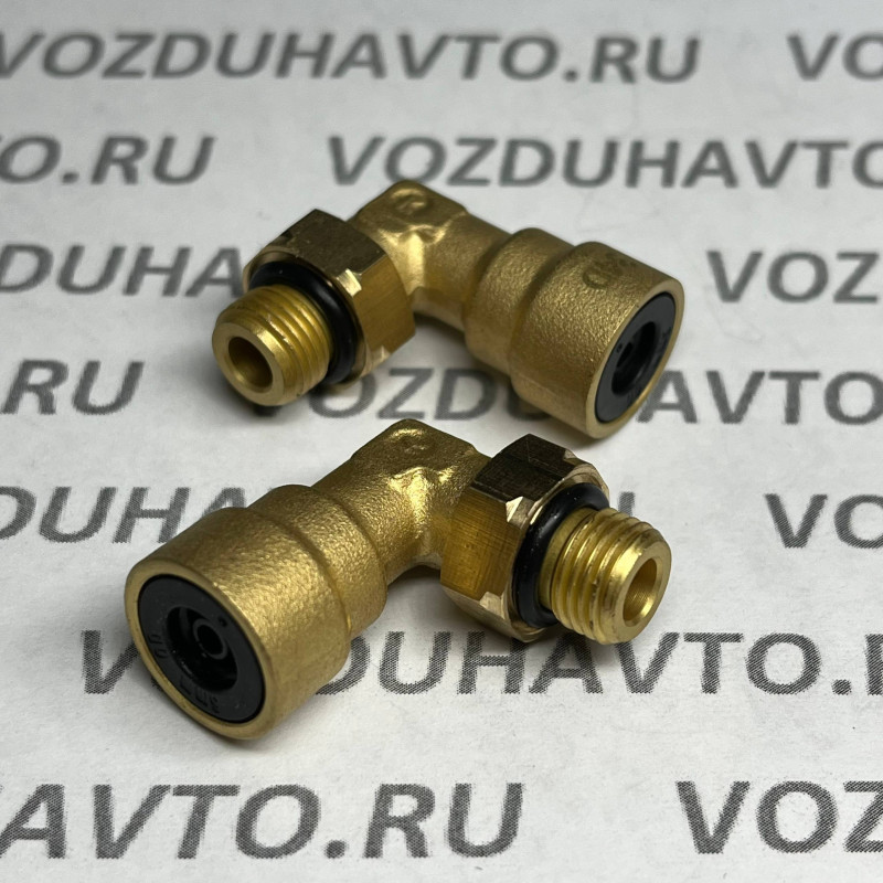 Фитинг угловой 06-М10*1 Camozzi C9502 (НОВАЯ СЕРИЯ)
