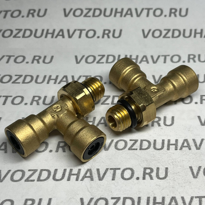 Фитинг тройник 06-06-М12 Camozzi С9422 (НОВАЯ СЕРИЯ)