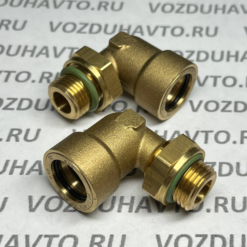 Фитинг угловой 15-М16 ТИСКОН (РОССИЯ) (аналог Camozzi 9502)