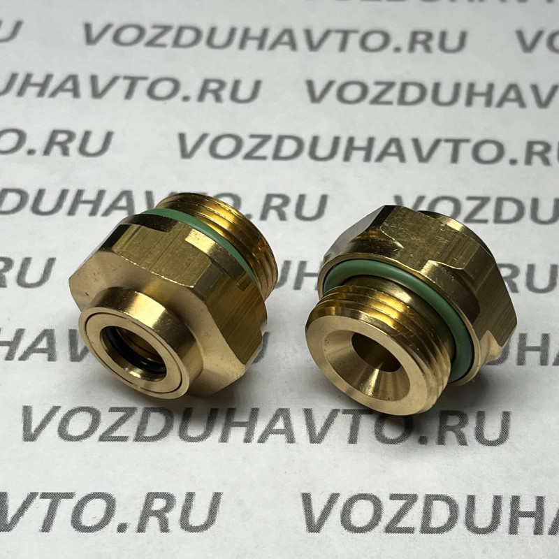 Фитинг прямой 10-М22 ТИСКОН (РОССИЯ) (аналог Camozzi 9512)