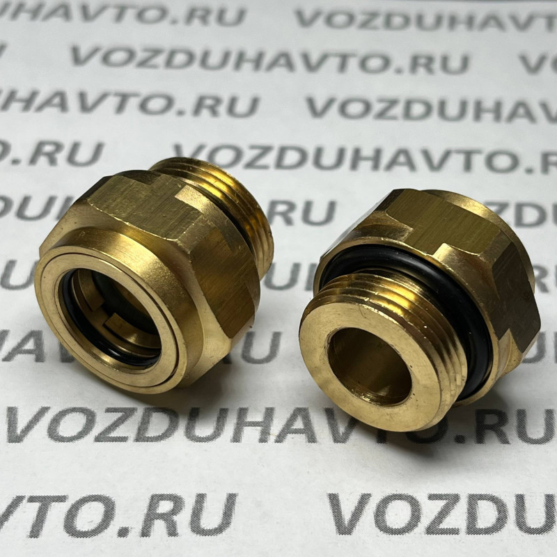 Фитинг прямой 15-М22 ТИСКОН (РОССИЯ) (аналог Camozzi 9512)