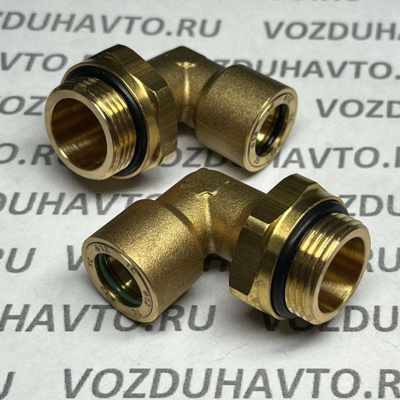 Фитинг угловой 12-М22 ТИСКОН (РОССИЯ) (аналог Camozzi 9502)