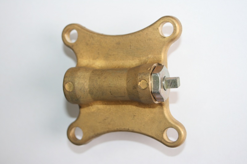 Кран запора воздуха в сборе на 4310 Латунь (4310-3124110)