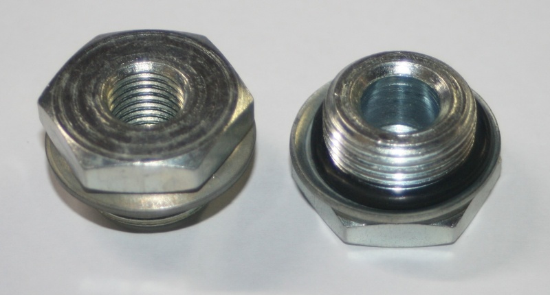 Переходник М22 - М12 внутренний (заглушка)