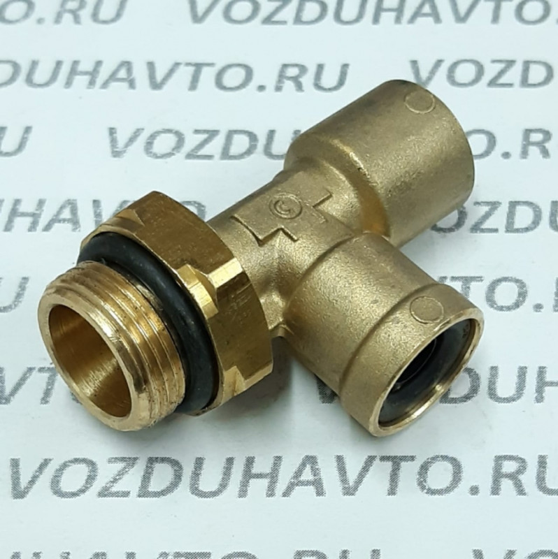 Фитинг тройник 08-08-М22 Camozzi 9422