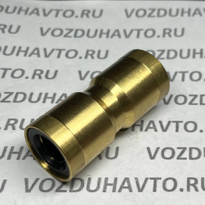 Фитинг прямой 16-16 (соеденитель) Camozzi 9580 16- (стенка 2мм)