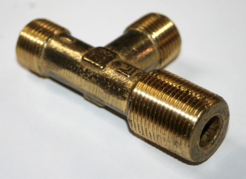 Тройник М18 х М18 х М22 голый